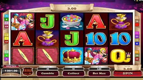 Rhyming Reels Old King Cole Online Slot by Microgaming.
